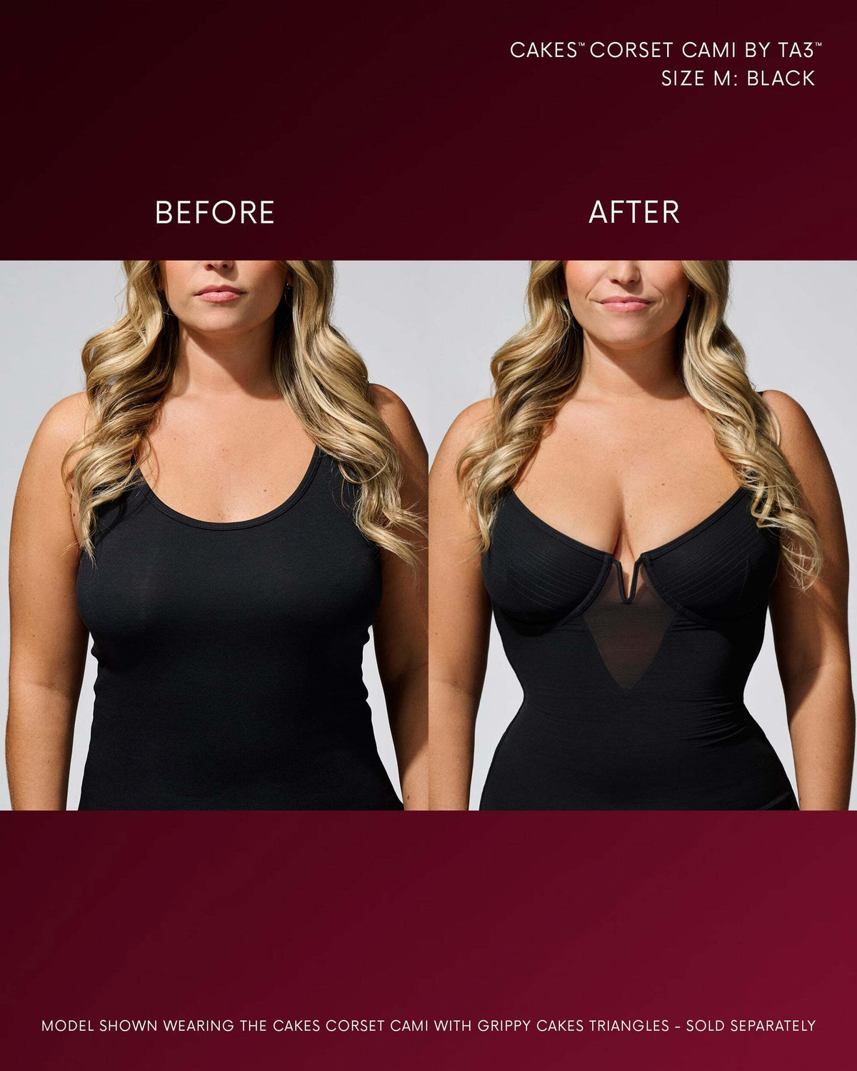 CAKES™ Corset Cami by TA3™